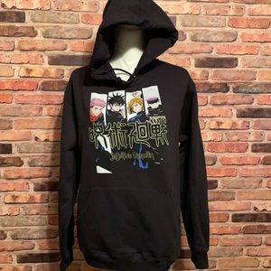 Jujutsu Kaisen 1st Year Trio Panel Hoodie New